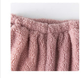 Couple’s Long Sleeve Flannel Pyjamas – Warm Matching Winter Sleepwear - NOIRPYJAMA